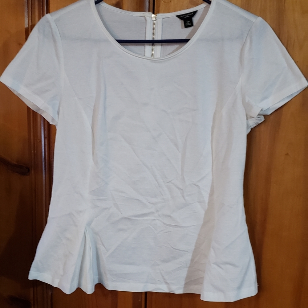 Ann taylor peplum top